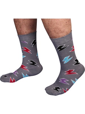 TheSocksCompany Lightning Bolt Erkek Çorap