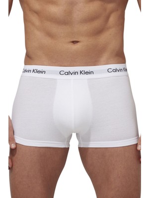 Calvin Klein Erkek 3'lü Trunk Boxer Seti Cotton Stretch