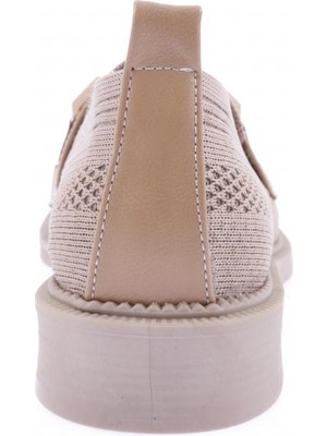 DGN K01-22Y Kadın Tekstıl Tokalı Oxford Ayakkabı