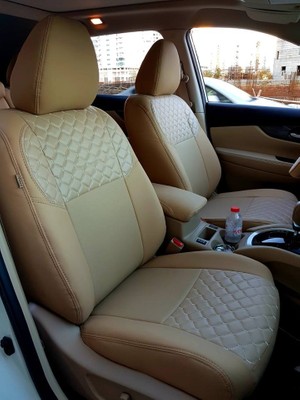 Nova Nissan Xtrail Kapitone Özel Dikim Koltuk Kılıfı