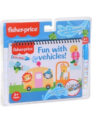 Fisher-Price Sihirli Boyama Kitabı Su ile Boyama Eğlencesi Matematik Temalı