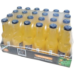 Şeker Ilavesiz Mandalin Gazozu (200 Ml) 24`lü Koli