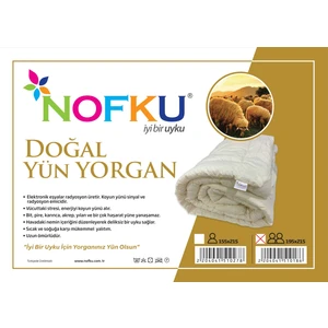 Çift Kişilik Doğal Yün Yorgan