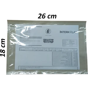 Fatura Cebi Yapışkanlı A5 (18X26 CM)100 Adet