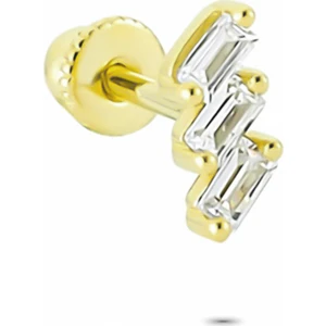 Altın Geometrik Helix Piercing