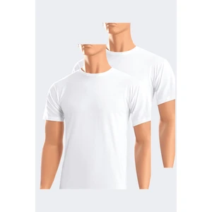 Erkek T-Shirt 2'li Paket %100 Pamuk Süprem