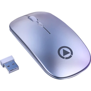 Kablosuz Şarjlı Sessiz Işıklı Fare  (Yurt Dışından)