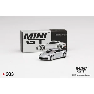 Mini Gt  Porsche 911 Carrera 4s Silver 1:64
