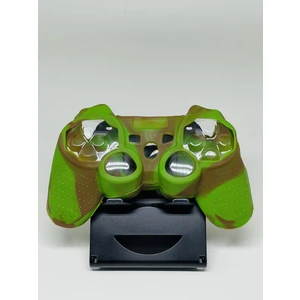 Ps3 Joystick Silikon Kılıf Dualshock Koruyucu Kılıf Desenli Yeşil Kahve