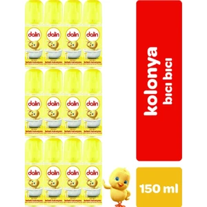 Bebek Kolonyası 150ML (Bıcı Bıcı Kokusu) Klasik 12 Li Set
