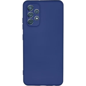 Samsung Galaxy A32 Kılıf Lansman Içi Kadife Nano Silikon - Lacivert