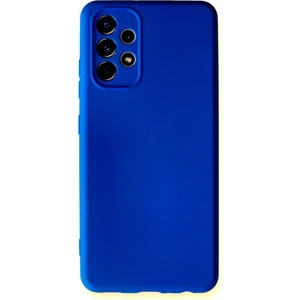 Samsung Galaxy A52 Kılıf Lansman Içi Kadife Nano Silikon - Lacivert