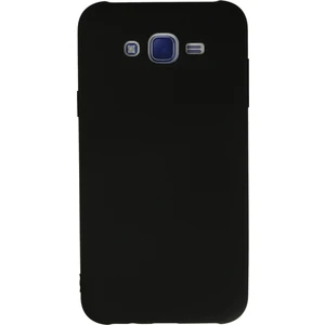 Samsung Galaxy J7 Kılıf Lansman Içi Kadife Nano Silikon - Siyah