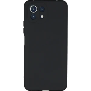 Xiaomi Mi 11 Lite Kılıf Lansman Içi Kadife Nano Silikon - Koyu Gri