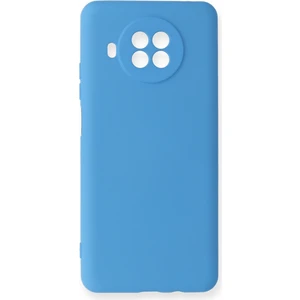 Xiaomi Mi 10T Lite Kılıf Lansman Içi Kadife Nano Silikon - Mavi