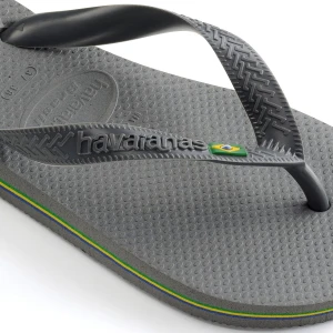 Havanias Brasil Steel Grey Gri  Erkek Terlik 4000032-5178