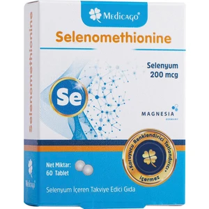 Medicago Selenomethionine Selenyum İçeren Takviye Edici Gıda 200 Mcg 60 Tablet