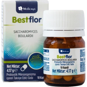 Medicago Bestflor Probiyotik Mikroorganizma İçeren Takviye Edici Gıda 10 Kapsül