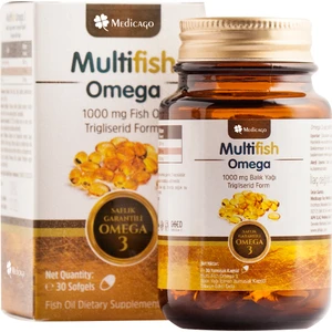 Medicago Multifish Omega Balık Yağı İçeren Takviye Edici Gıda 30 Kapsül