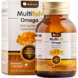 Medicago Multifish Omega Balık Yağı İçeren Takviye Edici Gıda 60 Kapsül