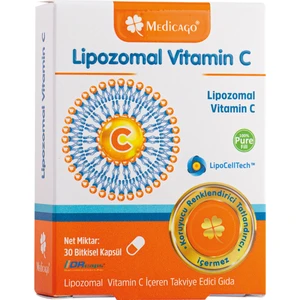 Medicago Lipozomal Vitamin C İçeren Takviye Edici Gıda 30 Kapsül