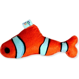 Dino Oyuncak Dino Pet Oyuncak - Kedi Naneli (Catnipli) Kedi Oyuncağı - Keçe Nemo
