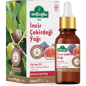 İncir Çekirdeği Yağı 20ml (Soğuk Sıkım)