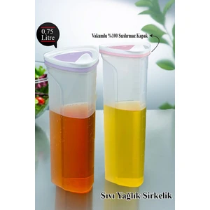 Grimor Life Ölçekli Pratik Yağdanlık Plastik Sıvı Yağlık Sirkelik Sos Şişesi