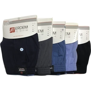 3'lü Paket 1400 Erkek Penye Boxer