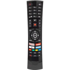 Ata Elektronik Vestel  Hı-Level  Vıdeo Tuşlu LCD LED Tv Kumanda (RC4390P-30101765) Yazısız