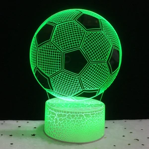 3D LED Gece Lambası (Yurt Dışından)