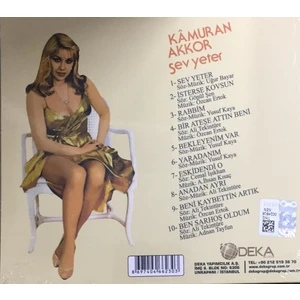 Kamuran Akkor -Sev Yeter /cd