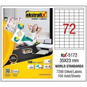 Lazer Etiket (FİX5165)   38,1X21,1