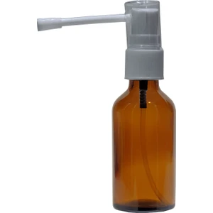 2 Adet 30 ml Ağız ve Burun Sprey Boş Cam