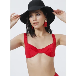 Brade Kırmızı Kadın Bikini Üst