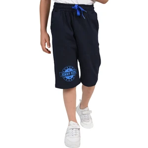 Jonny Kids Baskılı Lacivert Şort