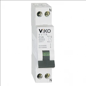 4vtb-1c40 1x40a 4,5ka C Tipi Otomatik Sigorta