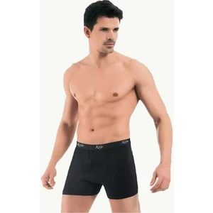 1003X12 Erkek 12'li Likralı Boxer-Siyah