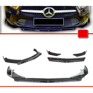 Sare Tuning Opel Corsa D 2006-2014 4 Parça Siyah Ön Ek Piano Black Lip