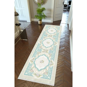 10 Post Online Yolluk Gri Kahverengi Kaymaz Kesme Yıkanabilir Dijital Baskı Koridor Halısı