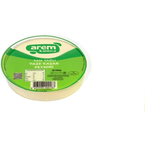 Arem Kanlıca Tam Yağlı Taze Kaşar Peyniri 400 gr