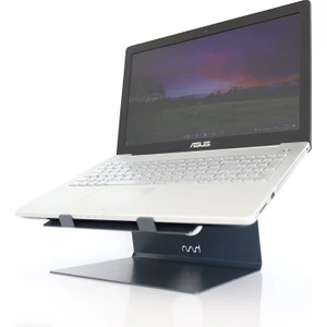 Laptop Standı - Laptop Yükseltici - Notebook Standı - Metal - Antrasit Gri - SLS1