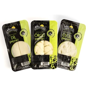 Dil Peyniri 180 gr - Çeçil 175 gr - Örgü Peyniri 180 gr 3'lü