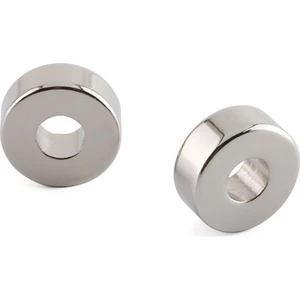 Mıknatıs AVM Delikli Neodyum Mıknatıs 15X5X5 mm (Çap:15 mm, İç Çap: 5 mm, Kalınlık:5 mm) - 5 Adet Set
