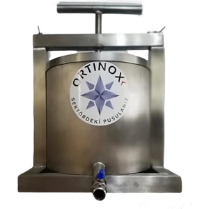 ORPRES20 Ekonomik Komple Paslanmaz Çelik Üzüm Meyve Sebze Suyu Pres -20lt Kapasiteli