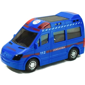Oyuncak Jandarma Minübüsü Işıklı Sesli Türkçe Anonslu