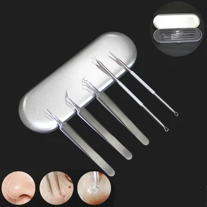 5 Adet / - Blackhead Extractor Aracı Akne Iğne Cımbız (Yurt Dışından)