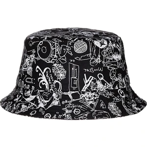 Unisex %100 Pamuk Paris Şapka Fo 7066 Siyah-Mix