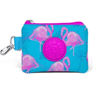 Coral High Kids Pembe Mavi Flamingo Desenli Bozuk Para Çantası 21751