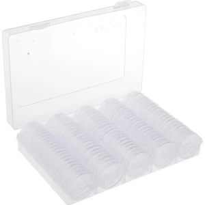 Vogue Element Para Toplama Malzemeleri İçin Depolama Organizatör Kutusu ile 100 x 25 mm Para Kapsülleri (Yurt Dışından)